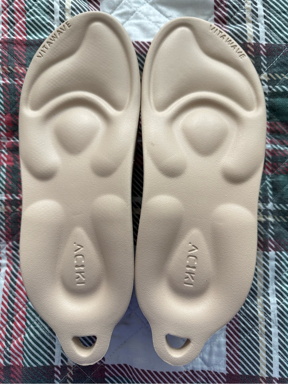 Daily Reset VitaWave Foam Shoe Insoles Beige M7-8 W9-10 40-41 ACRE2501